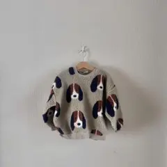 美品 bonito フリースdog 犬 ボア トレーナー mtm M