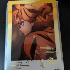 鬼滅の刃 無限城編Ver. トレーディング箔押しブロマイド 我妻善逸☆