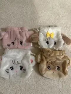 mikko charactersフェイス巾着