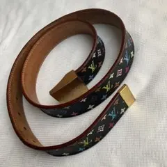 LOUIS VUITTON モノグラム・マルチカラー ベルト - メルカリ