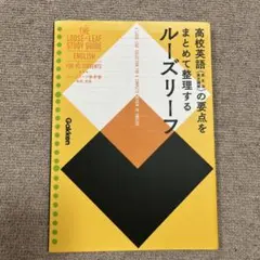 【最終値下げ】ルーズリーフ参考書 高校 英語