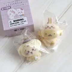 ちいかわ サンリオ シークレットフロッキーチャーム うさぎ ポムポムプリン