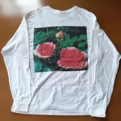 Niche. ロングスリーブTシャツ 薔薇プリント