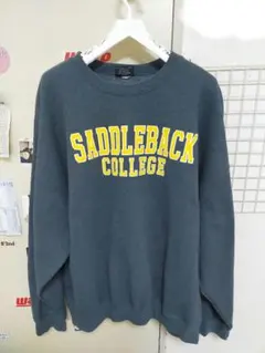 スウェット　トレーナー　ダークグレー