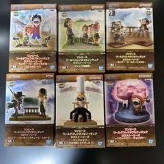 ONE PIECE ワールドコレクタブルフィギュア ログストーリーズ コンプ