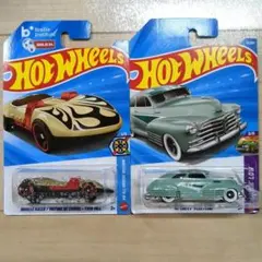 ホットウィール ブレイルレーサー ツインミル ＆ シェビー フリートライン