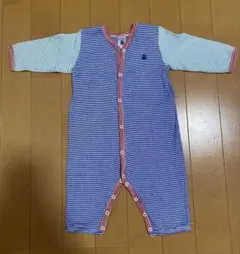 【PETIT BATEAU】ロンパース 6m/67cm