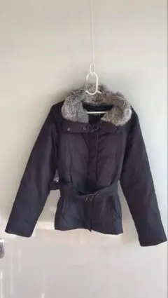 コムサイズム　ダウンジャケット　ブラック