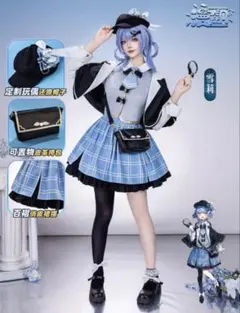 魔法少女ノ魔女裁判 橘シェリー コスプレ 衣装 ウィッグ まのさば コスプレ衣装 魔法少女ノ魔女裁判 橘シェリー ウィッグ付き まのさば