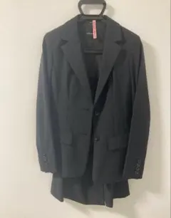 ビジネススーツ　スカート　上下セット　ストライプ