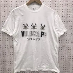 VALENZA PO SPORTS レトロ国産古着 刺繍 プリント 半袖Tシャツ