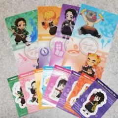 鬼滅の刃　ローソン限定　クリアファイル　ステッカー　セット売り