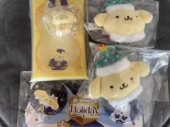 【新品未開封】サンリオ ポムポムプリン マスコット クリスマス まとめ売り