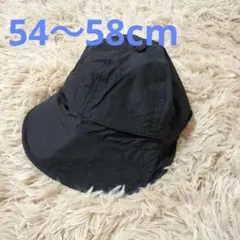 UVカット 帽子 ハット 散歩　旅行　おりたたみ　サイズ調整可能 ブラック