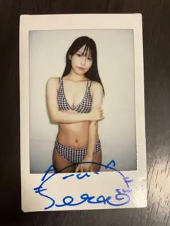 南みゆか 直筆サイン入りチェキ - メルカリ