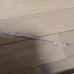 ピンク ダイヤモンド型ストーン ブレスレットスワロフスキー