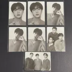 BTS JIN ジン MONOCHROME ミニフォト トレカ キムソクジン