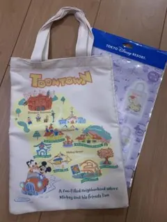 トートバッグ　東京ディズニーリゾート トゥーンタウン