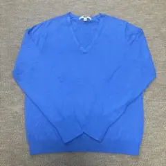 ユニクロ　ウォッシャブルコットンVネックセーター　Sサイズ