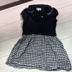 motherways130サイズ 黒チェック