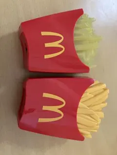 フライドポテト型　扇風機　ライト