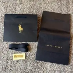 ラルフローレン　ショッピングバッグ　プレゼント包装セット(リボン・シール)