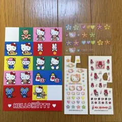 サンリオ♡ハローキティ マイメロディ シール 4点セット