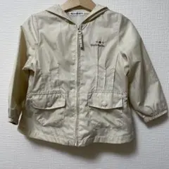 BeBe フード付きジャケット 100cm ベージュ