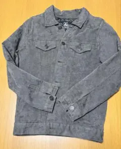 CALL&RESPONSE グレー カーキ系　ボタン付き　ジャケット Lサイズ