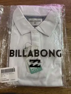 BILLABONG ポロシャツ 半袖 ホワイト 新品未使用