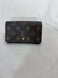 LOUIS VUITTON モノグラム ポルトモネ ビエトレゾール L字ジップ