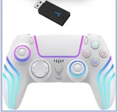 PS5/PS4/PS3 ワイヤレス ゲーム コントローラーと互換性あり