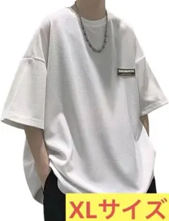 XLサイズ 白tシャツ メンズ 半袖 夏服 速乾 五分袖[FJLTDCP]