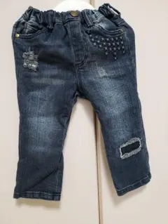 未使用品　80サイズ　デニム