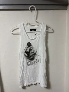 【DIESEL】ディーゼル カップケーキプリント タンクトップ ホワイトダメージのサムネイル