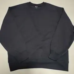 UNIQLO:C オーバーサイズスウェットシャツ　ネイビー　Mサイズ