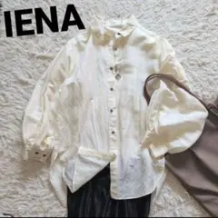 IENA イエナ ラミーリヨセルボリュームスリーブシャツ 麻