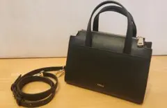 FURLA フルラ ショルダー付きハンドバッグ ブラック