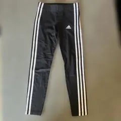 adidas ブラック スパッツ 140