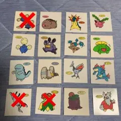 ポケモンパンシール ポケモンシール デコキャラシール13枚