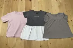 女の子 半袖 Tシャツ　カットソー　120 まとめ売り