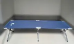 FIELDOOR アウトドアコット ブルーのサムネイル