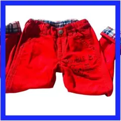 綺麗　ミキハウス　ダブルB　長ズボン　パンツ　１１０　ボトムス