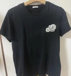 MONCLER モンクレール ダブルワッペン tシャツ ブラック