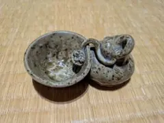 江戸後期 古平戸 三点 貝づくし サザエ フジツボ 蛸 キャンディポット