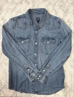 デニムシャツ GAP 長袖シャツ ギャップ デニム　150