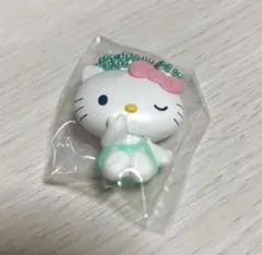 サンリオキャラクターズ ぺたんこマスコット　teamふぁんし～ キティ