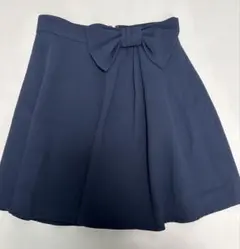 CECIL McBEE ネイビーフレアスカートM