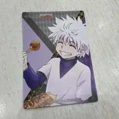Hunter×Hunter ハンターハンター 銀だこ コラボ キルア カード