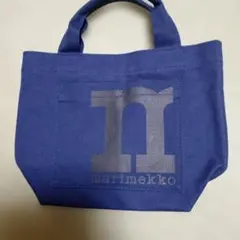 marimekko ネイビー トートバッグ